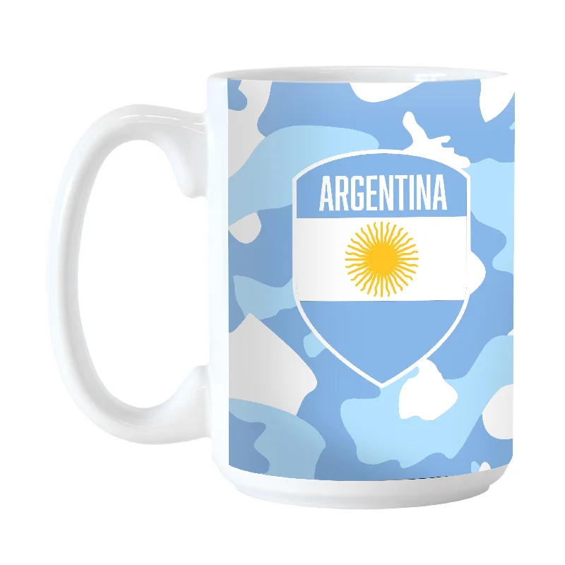 Team Mug For Retirement-Argentina 15oz Camo Sublimated Mug