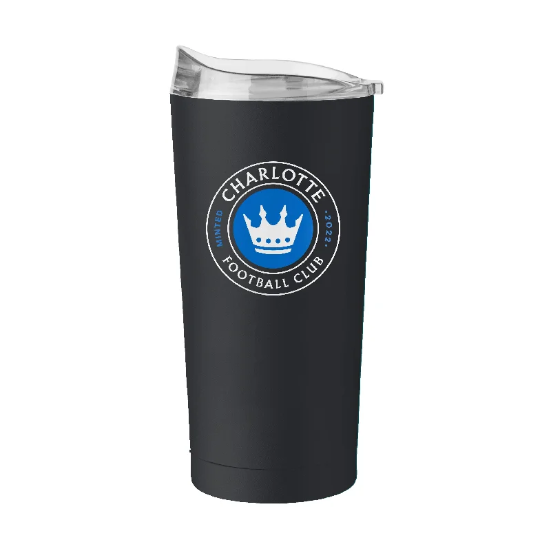 Team Mug With Playbook Design-Charlotte FC 20oz Flipside Powder Coat Tumbler