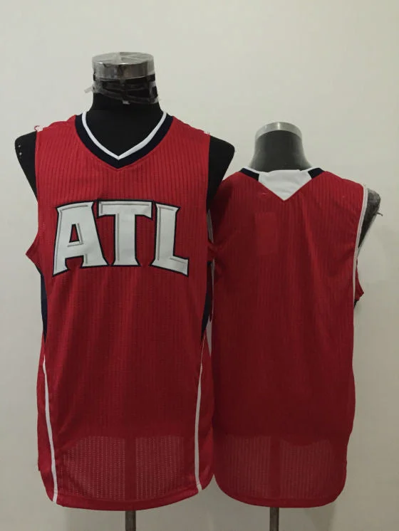 Basketball Jersey For Fundraisers-Hawks Red New Revolution 30 Basketball Jersey