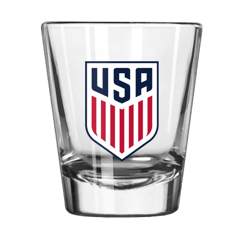 Team Mug For Smoothies-US Mens Soccer 2oz Full Color Gameday Shot Glass