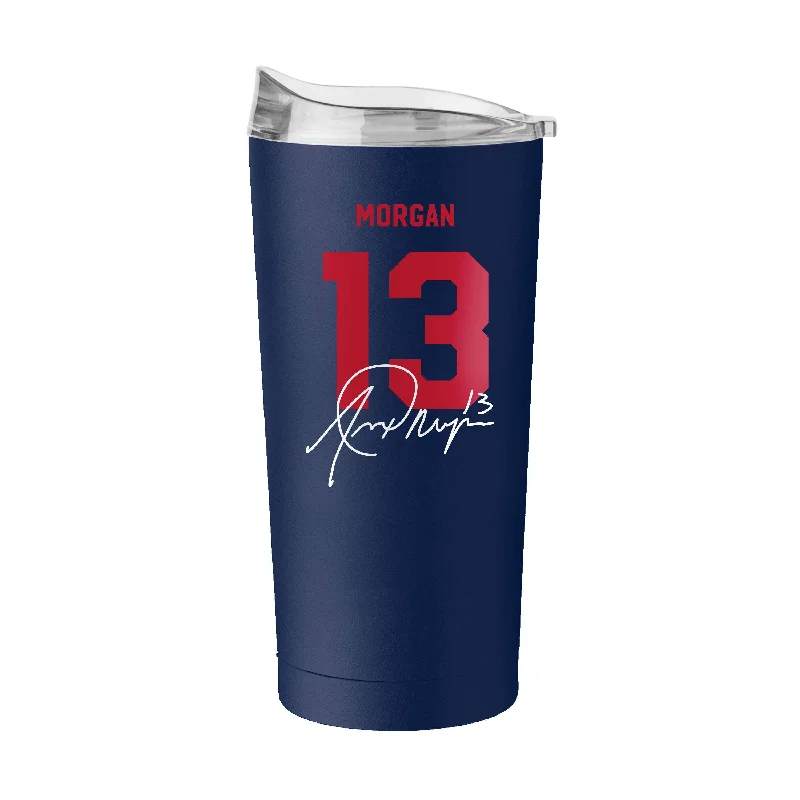 Team Mug For Souvenirs-US Womens Soccer Alex Morgan 20oz Powder Coat Tumbler