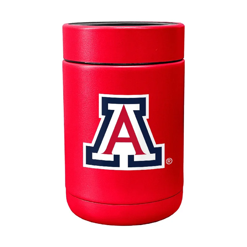 Team Mug With Tennis Ball Art-Arizona Flipside Powder Coat Coolie