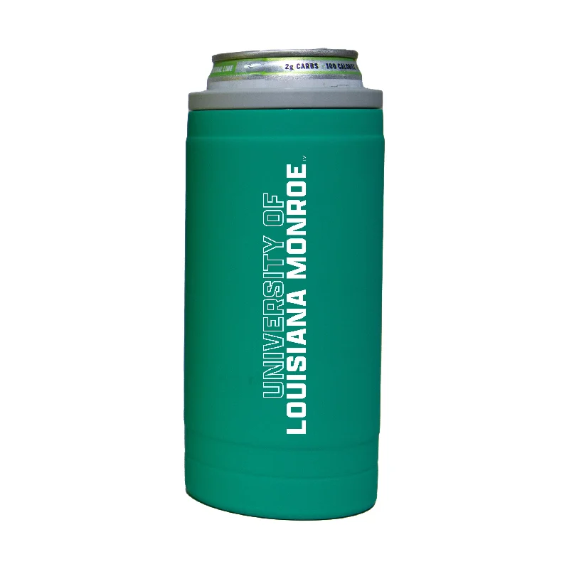 Oversized Team Mug-Louisiana Monroe 12oz Optic Stacked Soft Touch Slim Coolie