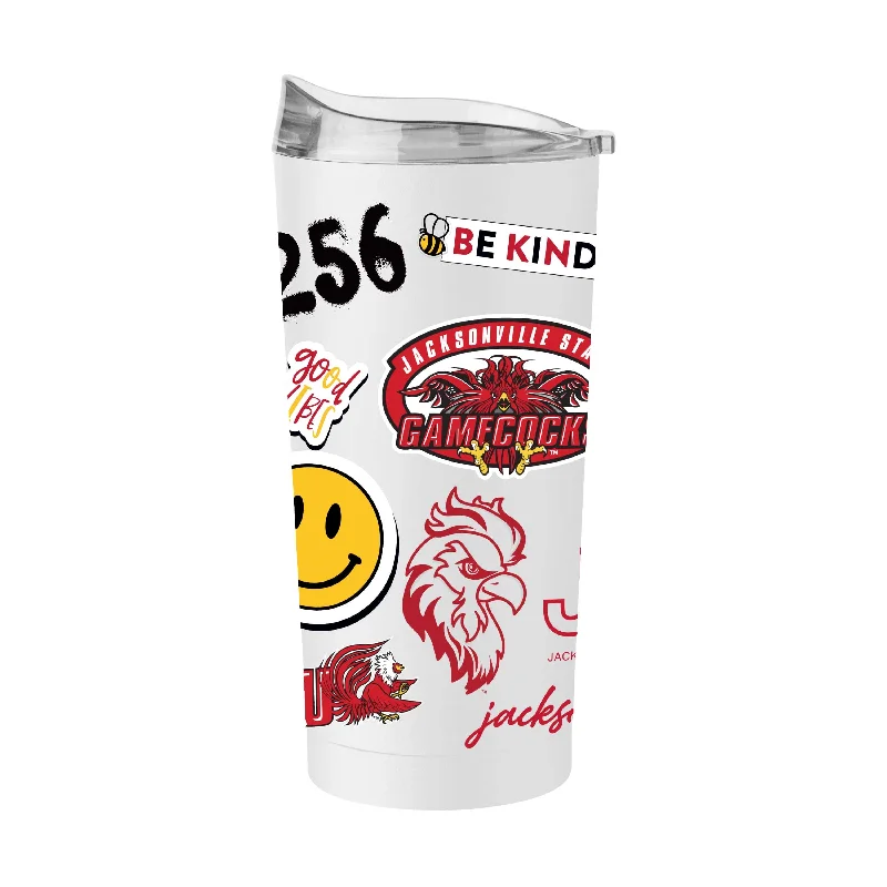 Team Mug For Father’s Day-Jacksonville State 20oz Native Powder Coat Tumbler