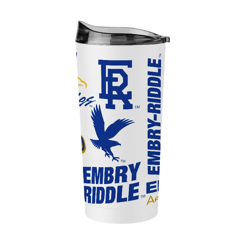 Team Mug For Fundraisers-Embry-Riddle Aeronautical - Daytona 20oz Native Powder Coat Tumbler