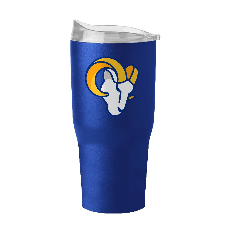 Team Mug For Tournaments-Los Angeles Rams 30oz Gameday Powder Coat Tumbler