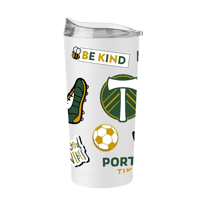 Team Mug With NFC Chip-Portland Timbers 20oz Native Powder Coat Tumbler