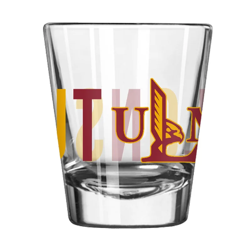 Team Mug With Rose Gold Finish-Louisiana Monroe 2oz Overtime Shot Glass