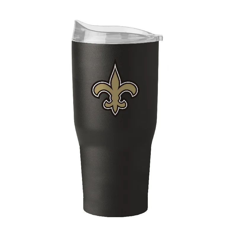 Team Mug For Cold Drinks-New Orleans Saints 30oz Gameday Powder Coat Tumbler